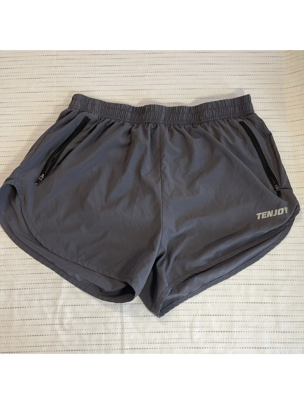 Tenjoy Men’s Large Athletic 3” Running Shorts (Multicolor Lot Of 5)